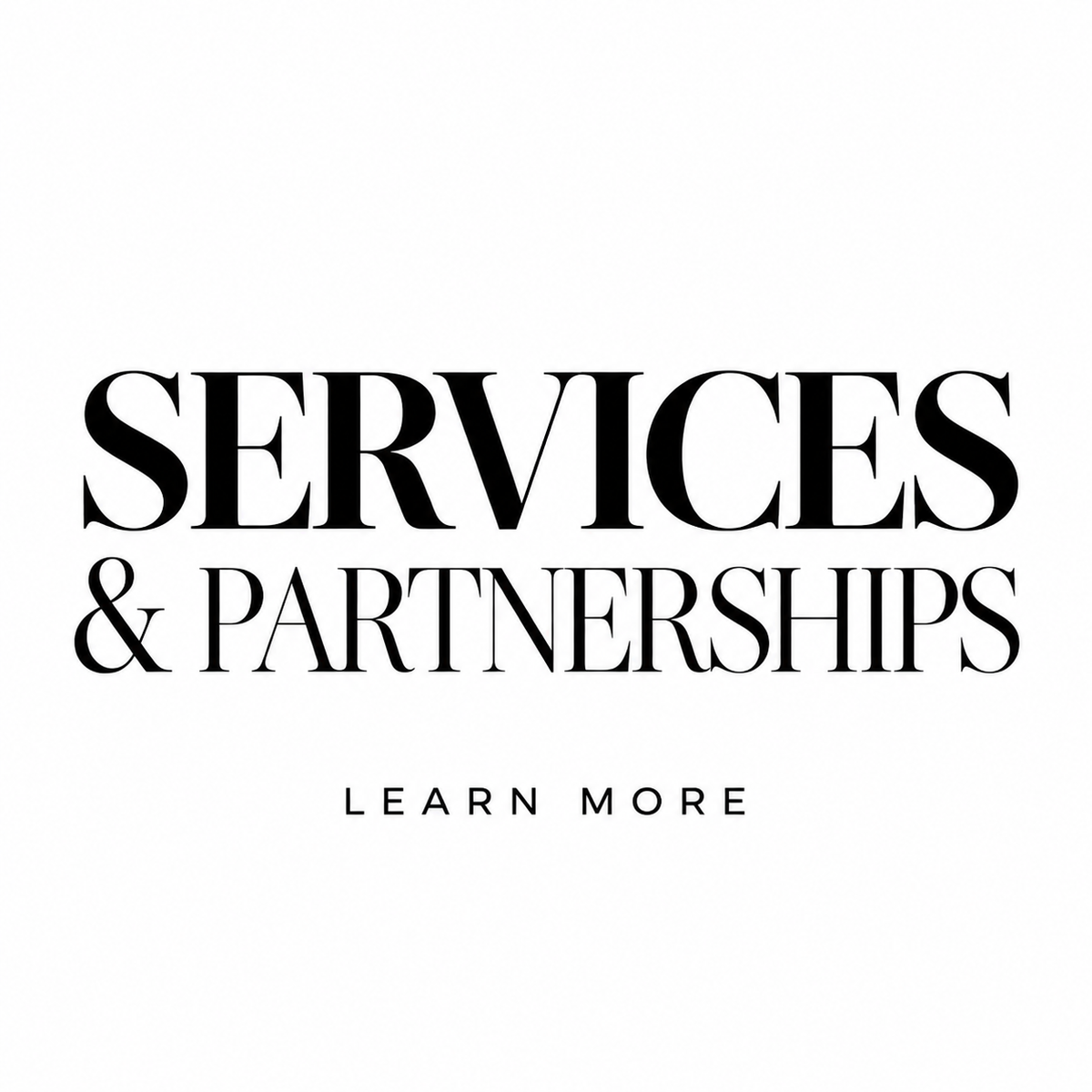 Services & Partnerships
